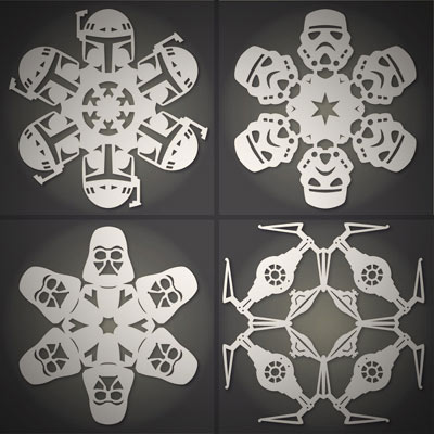 Star Wars Snowflakes
